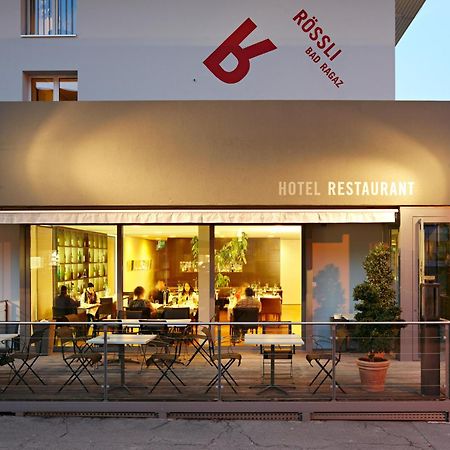 Hotel Restaurant Roessli Bad Ragaz Buitenkant foto